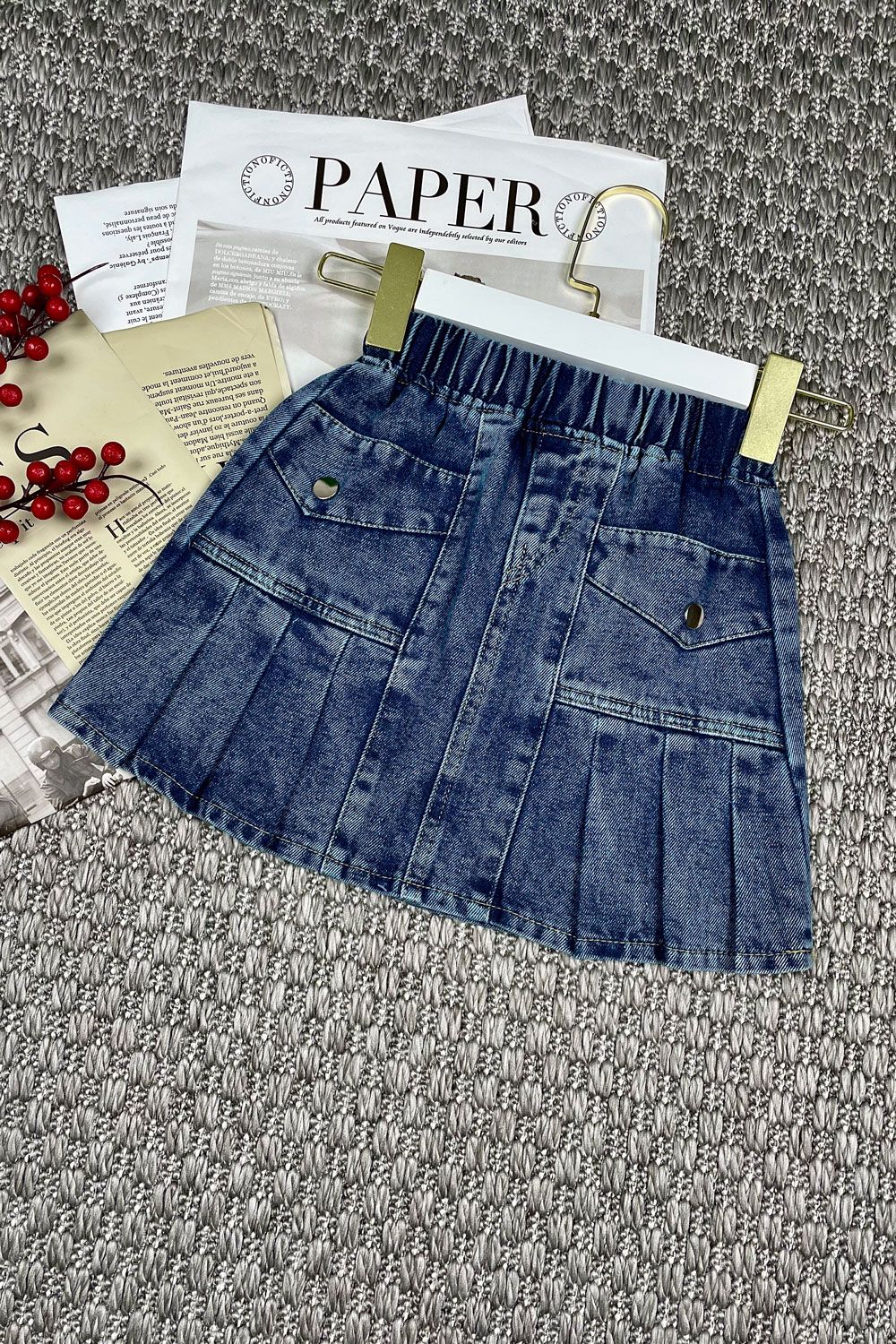 Юбка детская одежда оптом Томико