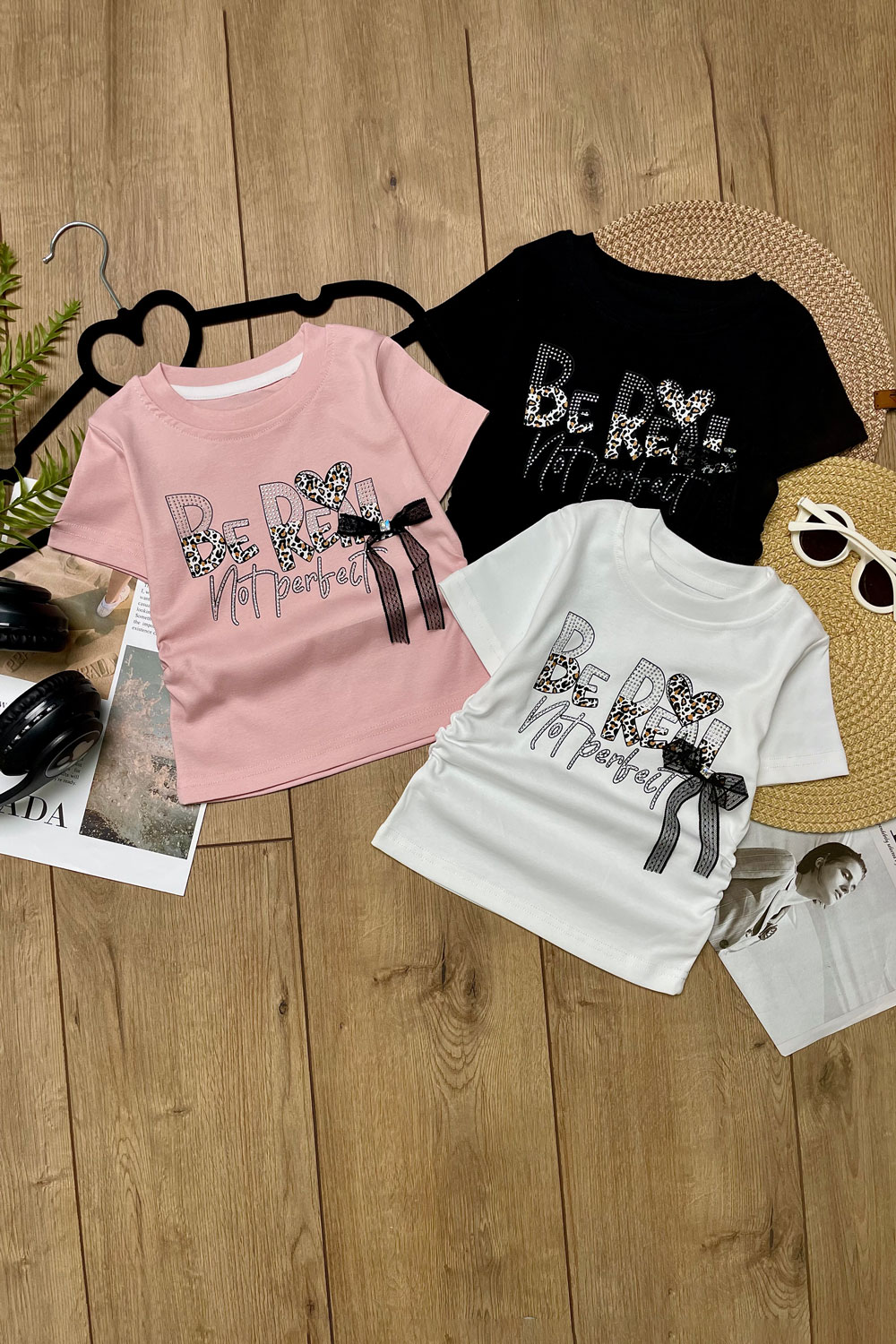 Футболка для девочек 2ОЧ детская одежда оптом Томико