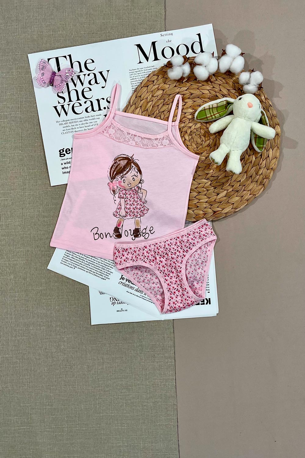 Комплект для девочек детская одежда оптом Томико