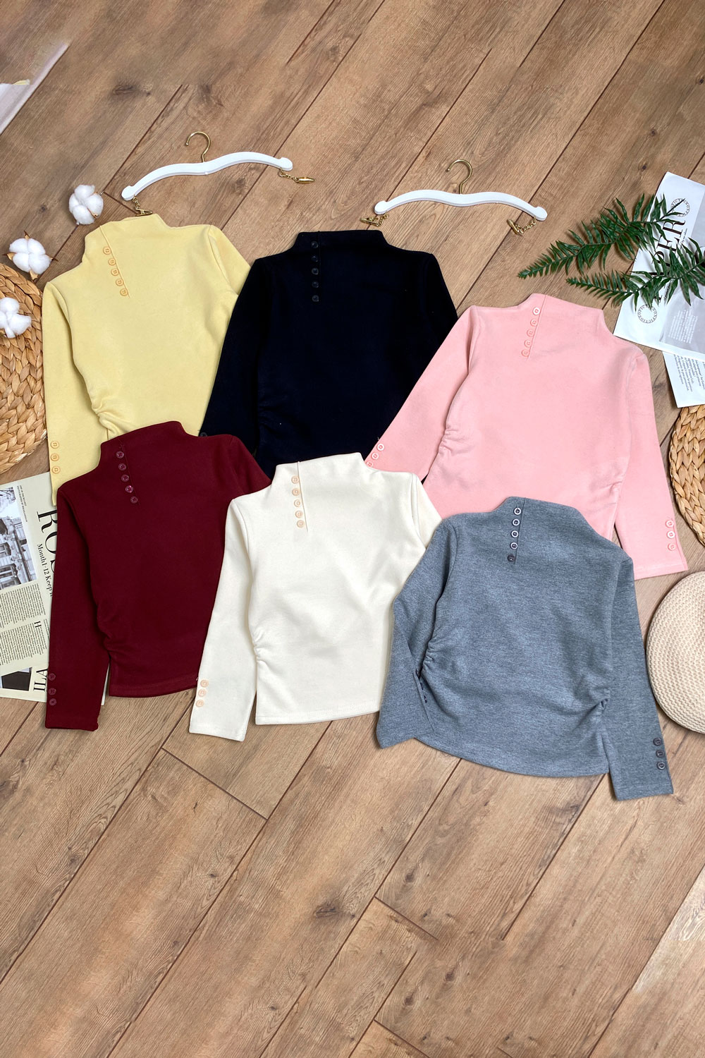 Водолазка для девочек детская одежда оптом Томико