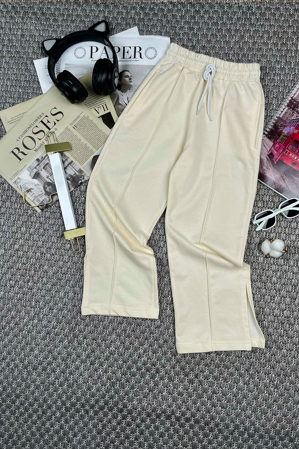 Брюки для девочек детская одежда оптом Томико