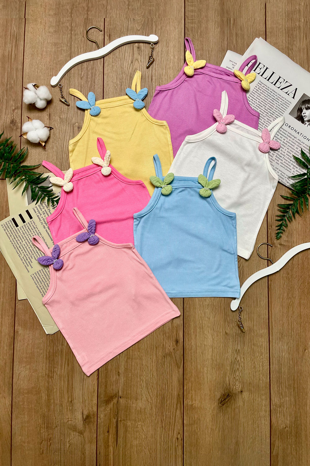 Майка для девочек детская одежда оптом Томико