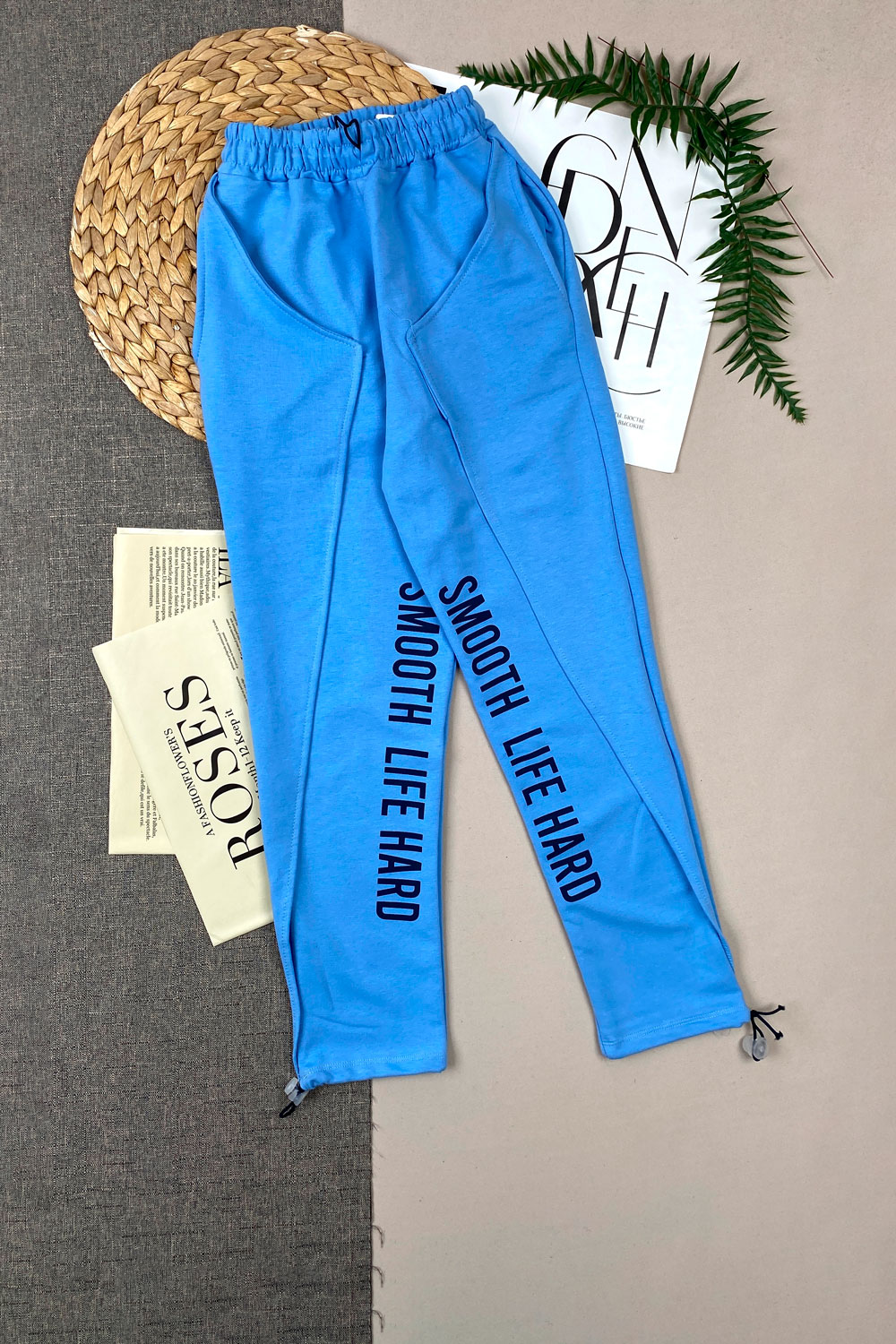 Брюки спортивные для девочек детская одежда оптом Томико