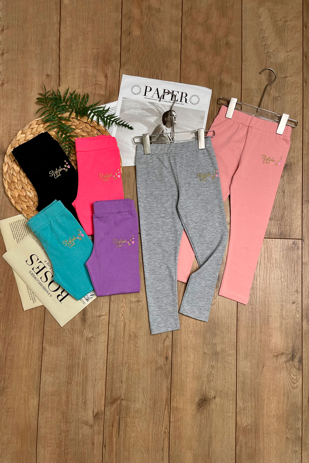 Леггинсы детская одежда оптом Томико