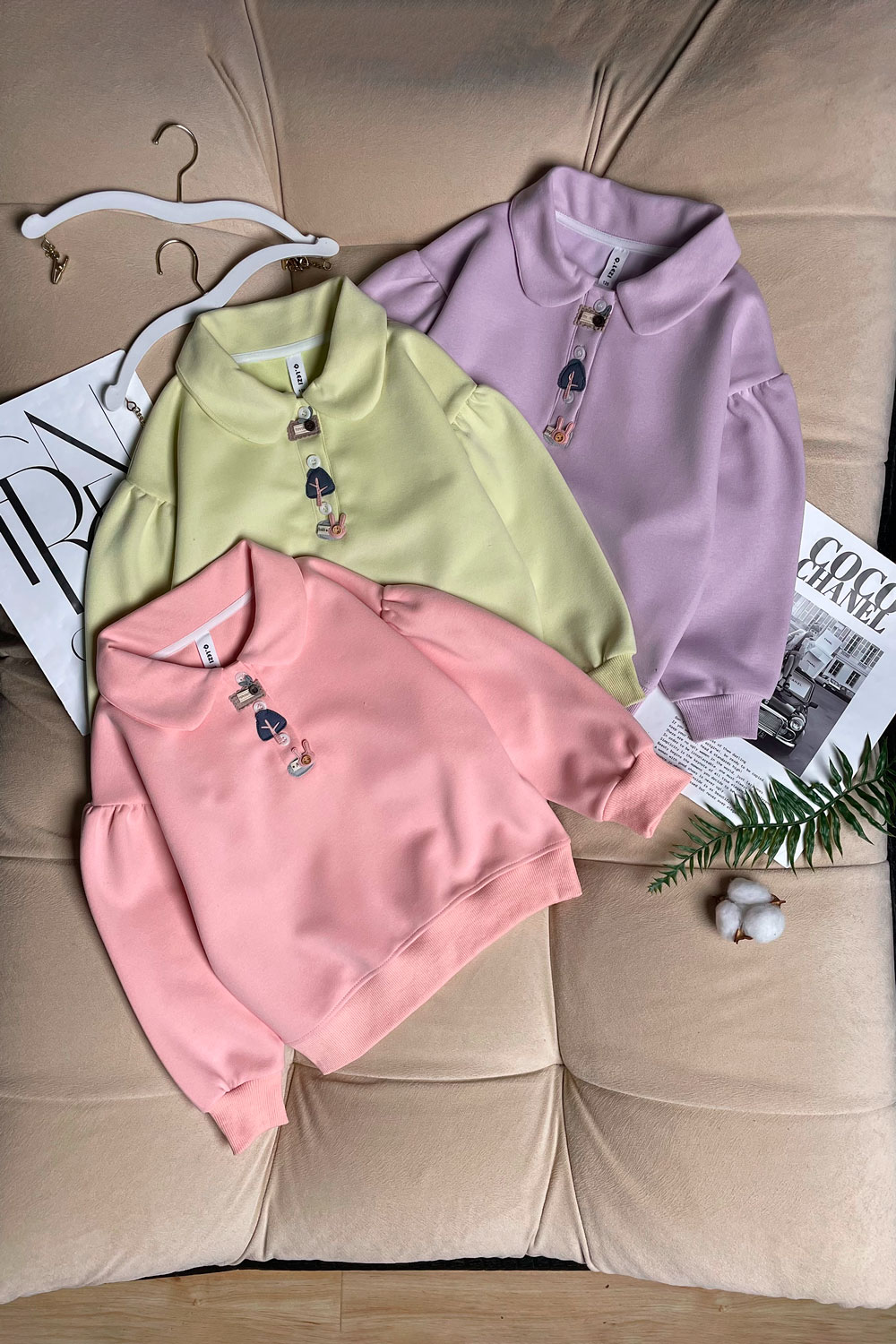 Свитшот для девочек детская одежда оптом Томико