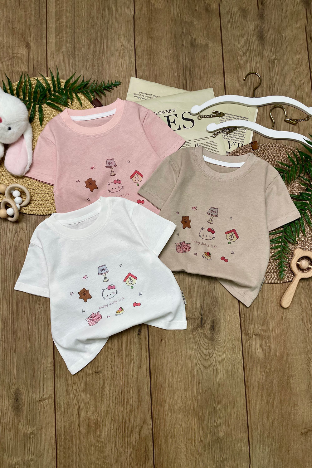 Футболка для девочек 1ОЧ детская одежда оптом Томико