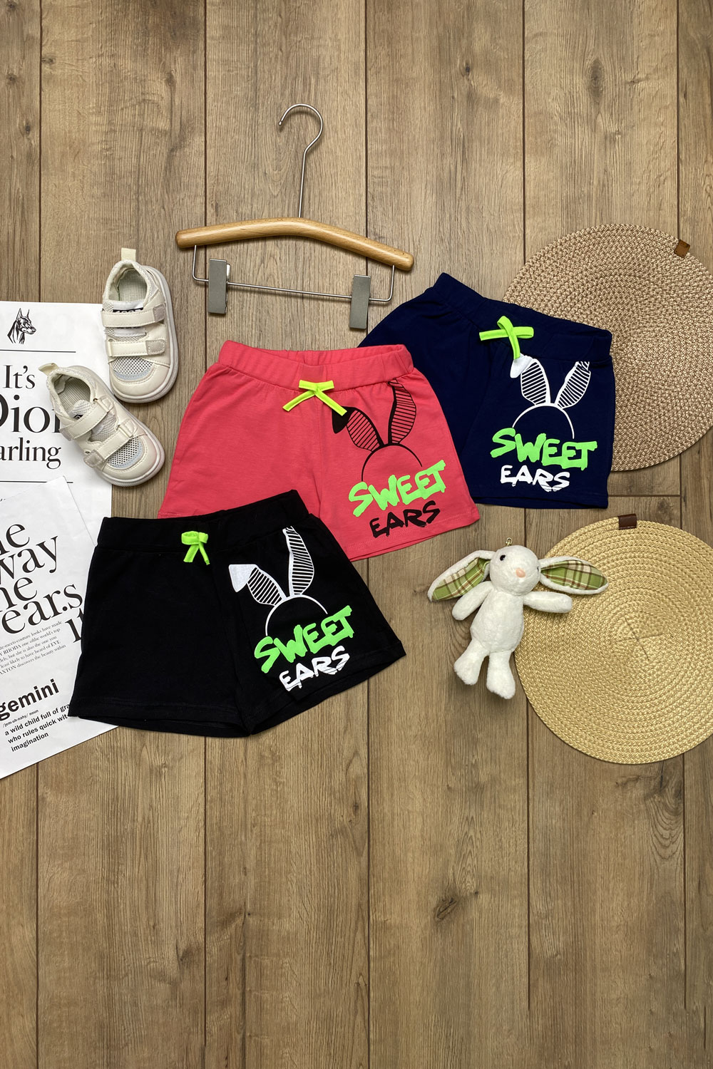 Шорты для девочек детская одежда оптом Томико