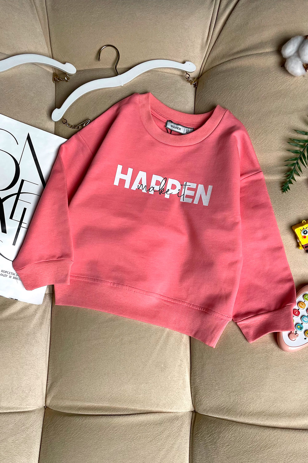 Свитшот для девочек детская одежда оптом Томико