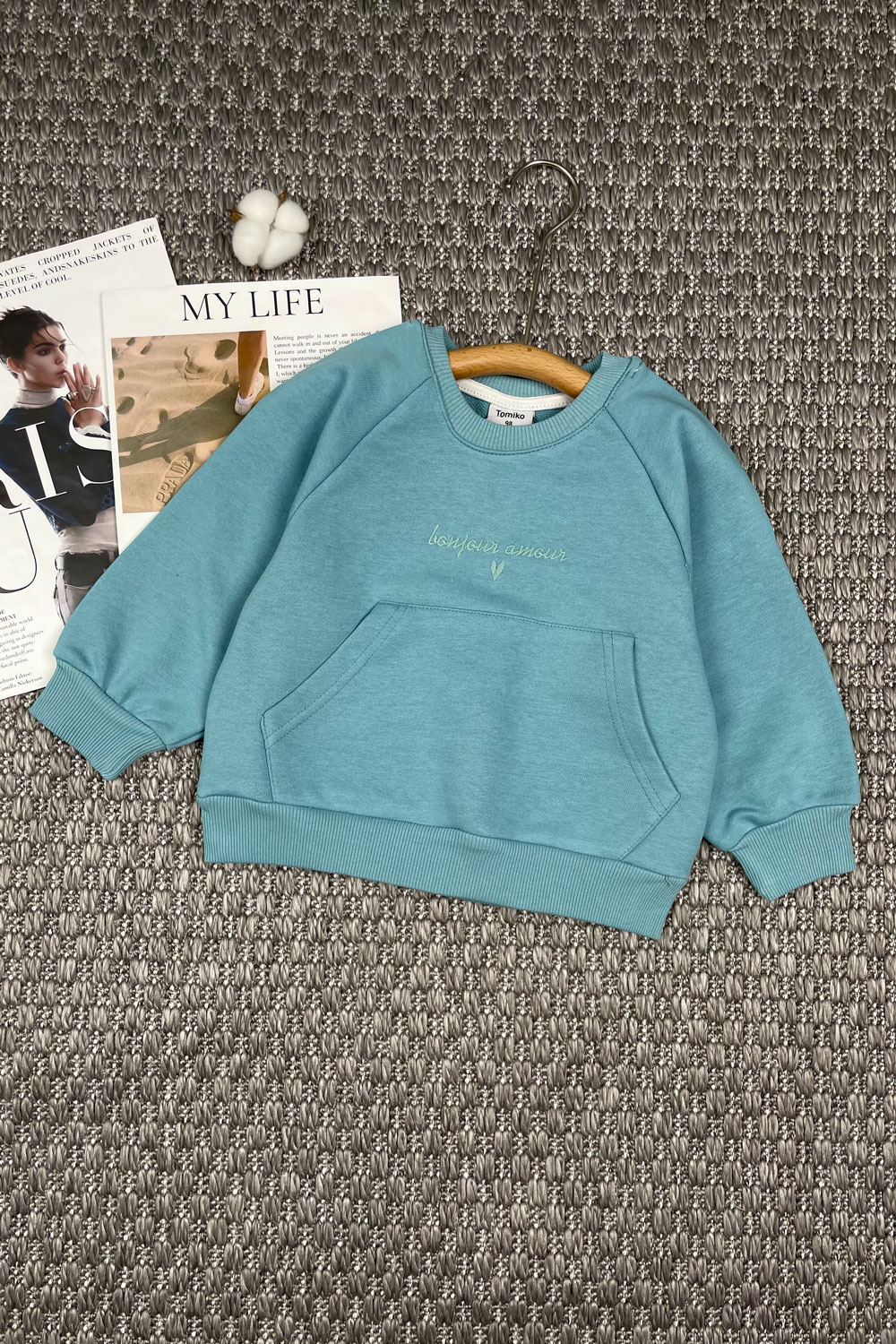 Свитшот для девочек детская одежда оптом Томико