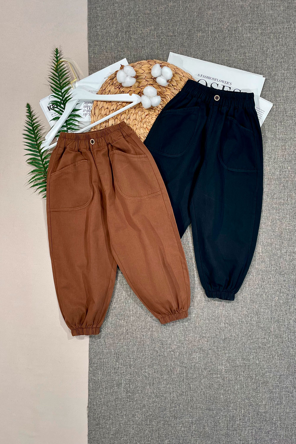 Брюки для девочек детская одежда оптом Томико