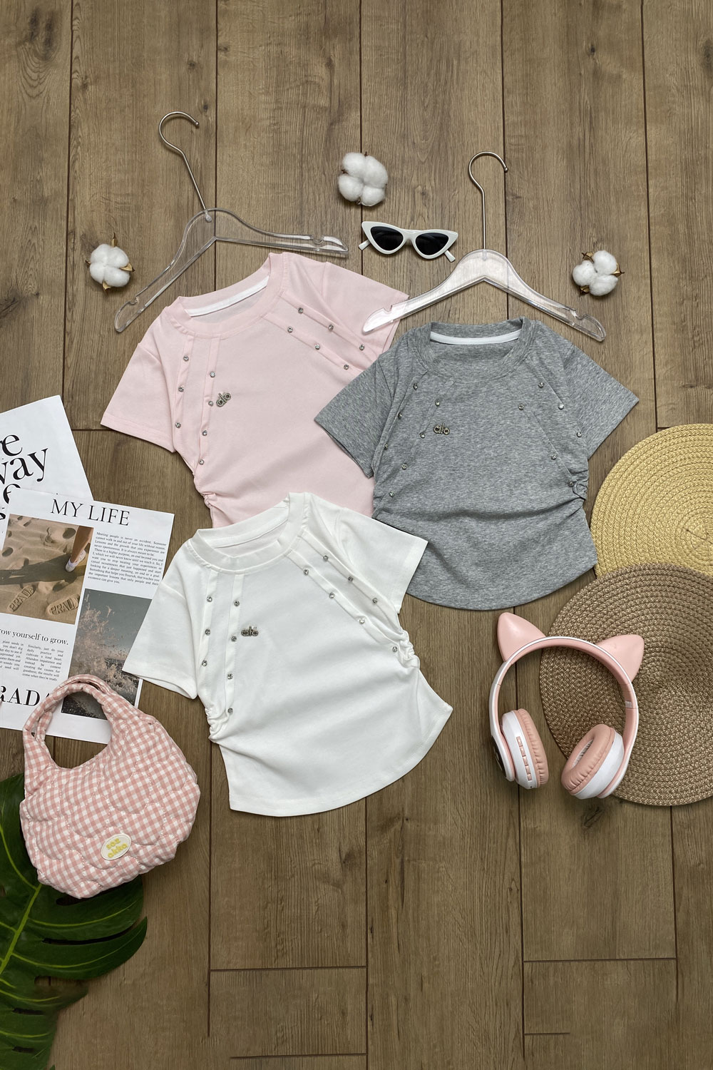 Футболка для девочек 1ОЧ детская одежда оптом Томико