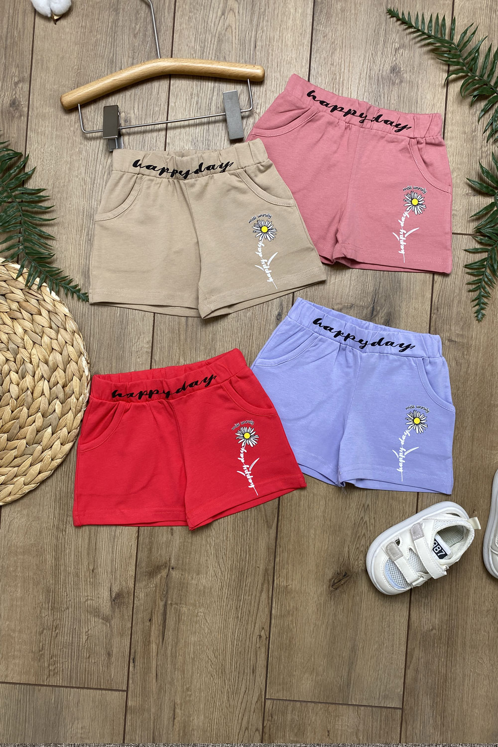 Шорты для девочек детская одежда оптом Томико