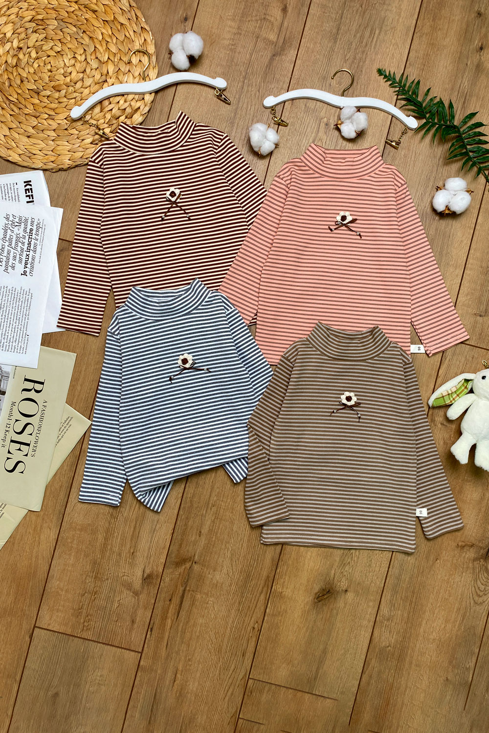 Водолазка для девочек детская одежда оптом Томико