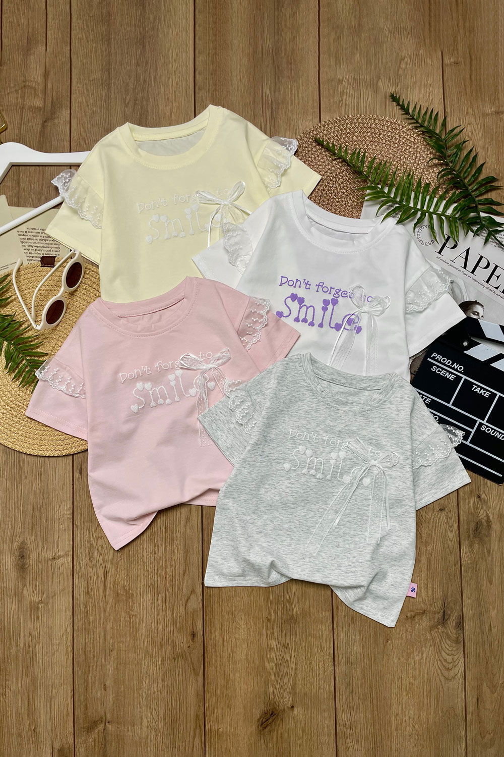 Футболка для девочек 1ОЧ детская одежда оптом Томико