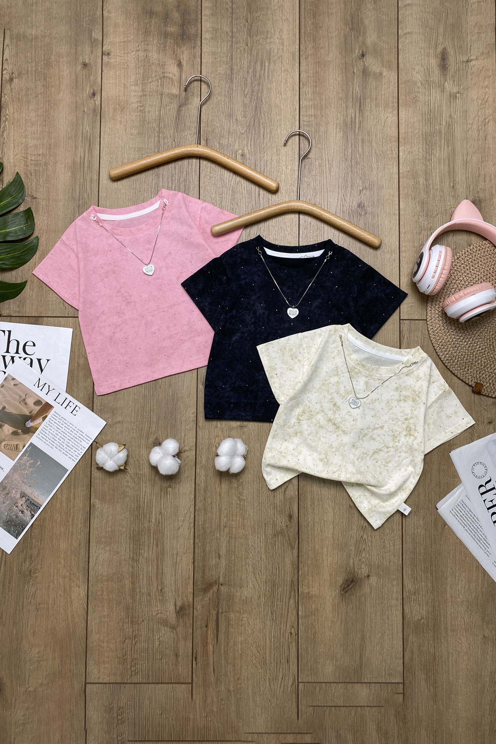 Футболка для девочек 2ОЧ детская одежда оптом Томико