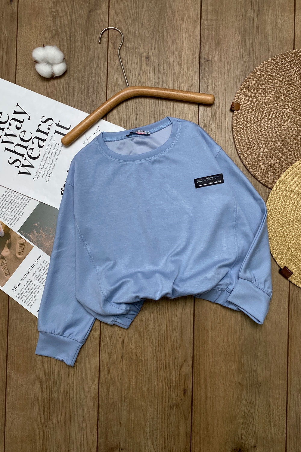 Свитшот для девочек детская одежда оптом Томико