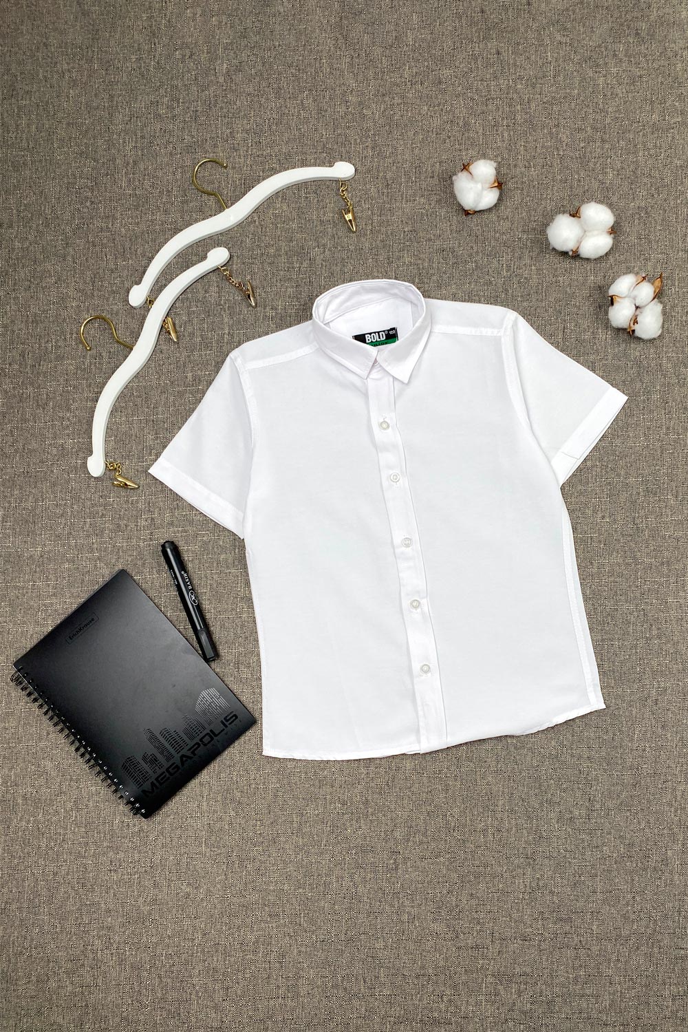 Рубашка для мальчиков к/р