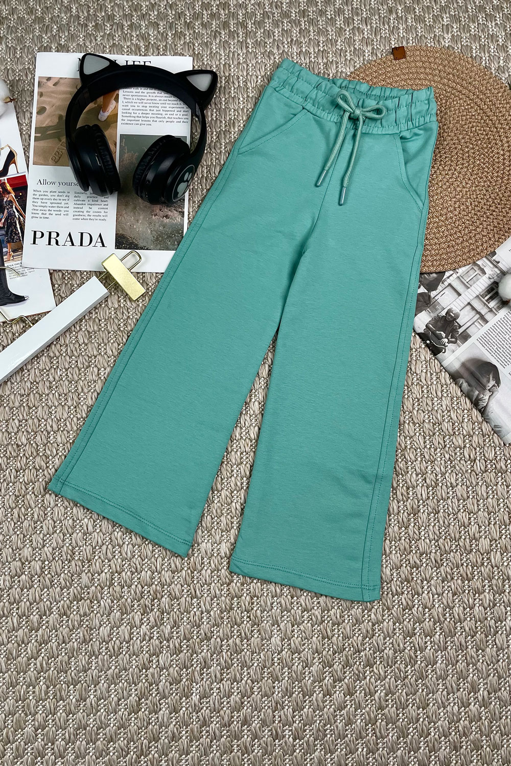 Брюки для девочек детская одежда оптом Томико