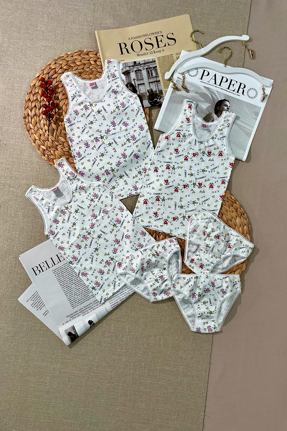 Комплект для девочек детская одежда оптом Томико