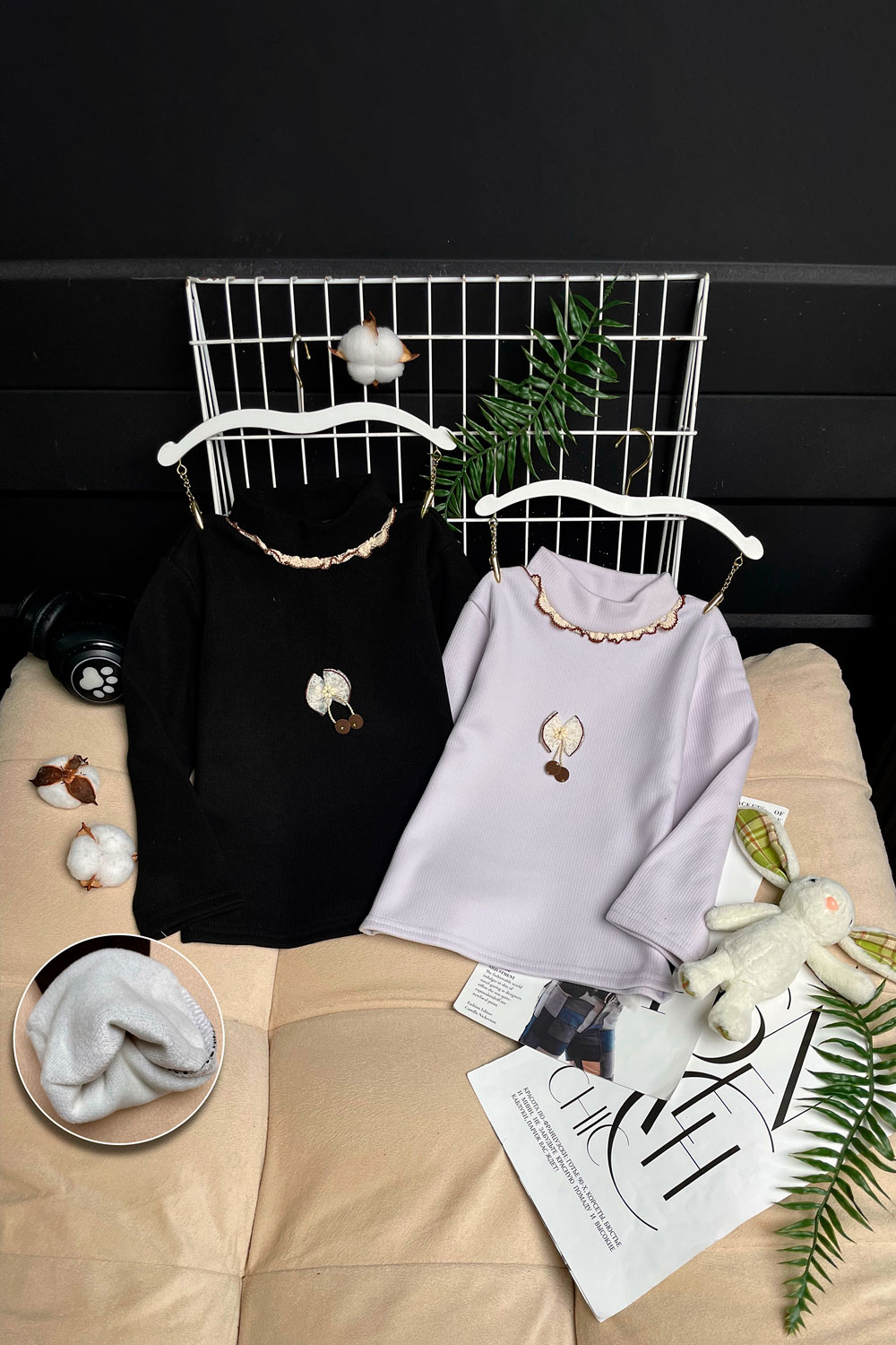 Водолазка для девочек детская одежда оптом Томико