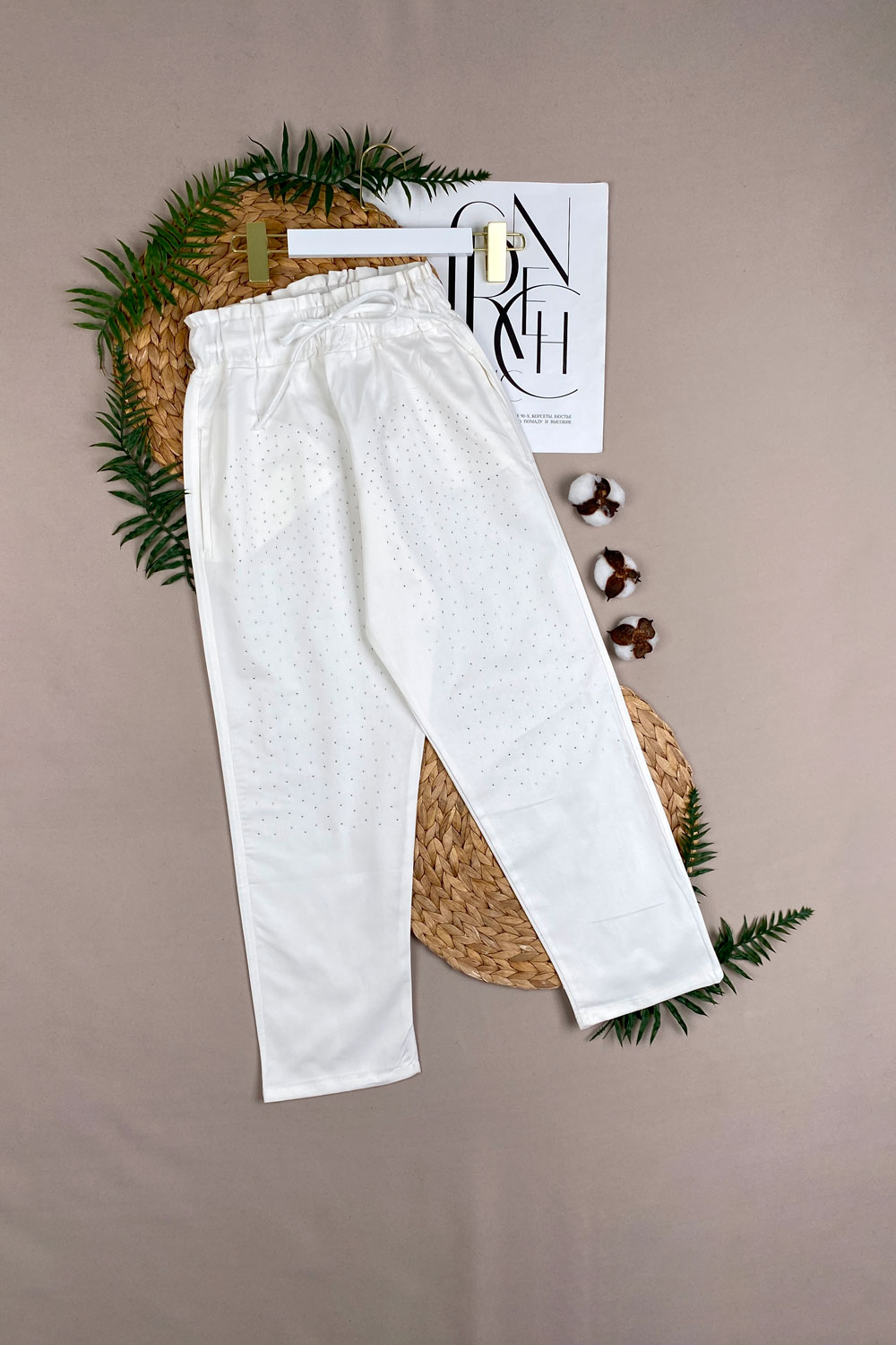 Брюки для девочек детская одежда оптом Томико