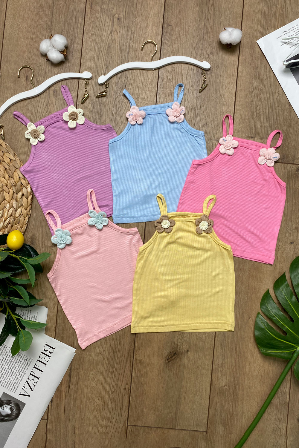 Майка для девочек детская одежда оптом Томико