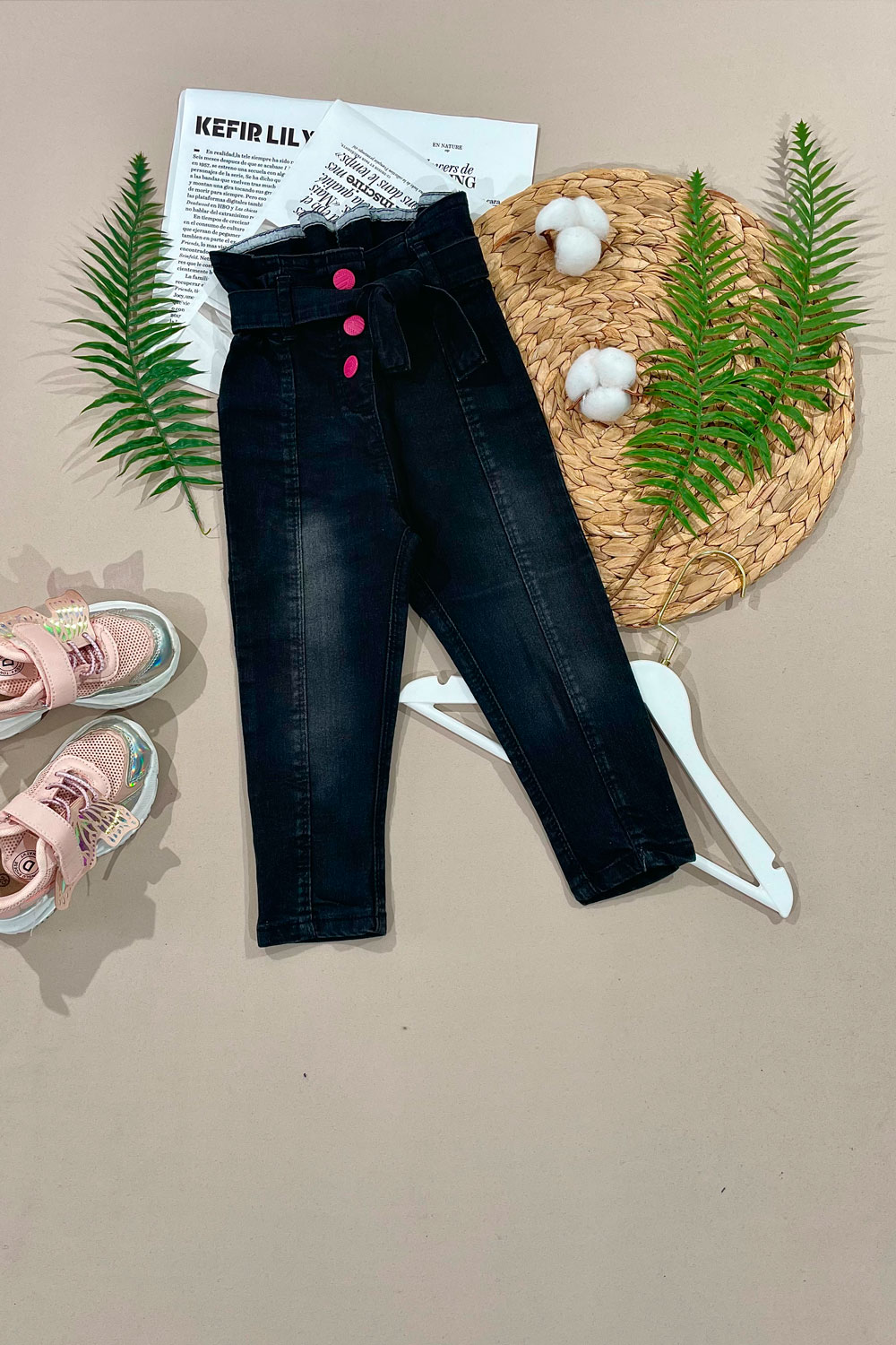 Джинсы для девочек детская одежда оптом Томико