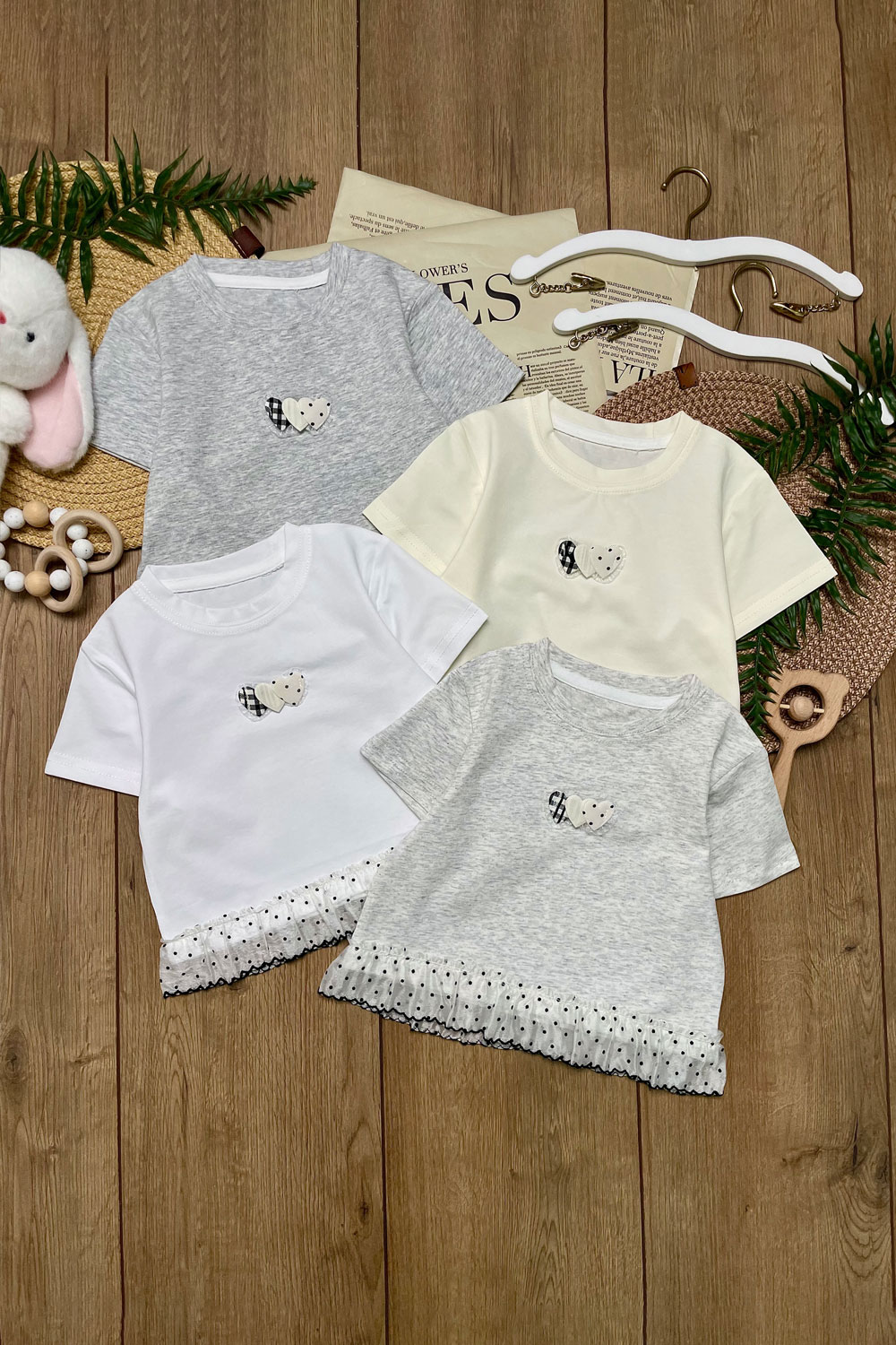 Футболка для девочек 1ОЧ детская одежда оптом Томико