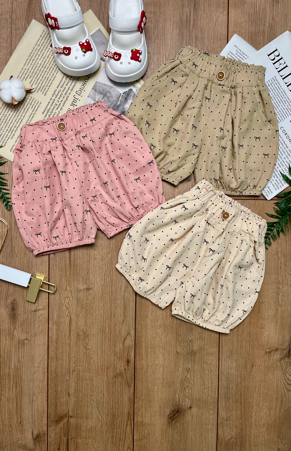 Шорты для девочек детская одежда оптом Томико