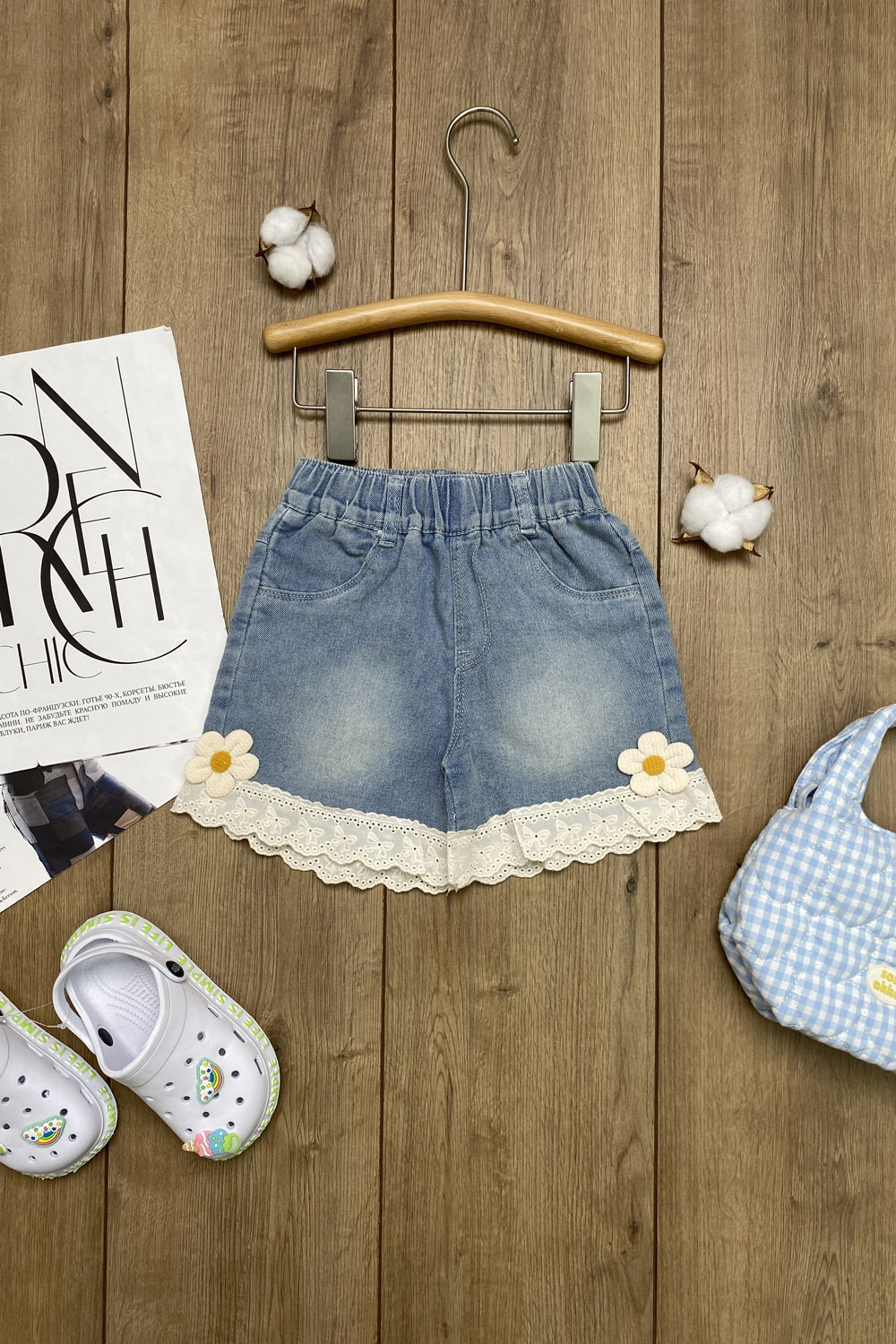 Шорты для девочек детская одежда оптом Томико