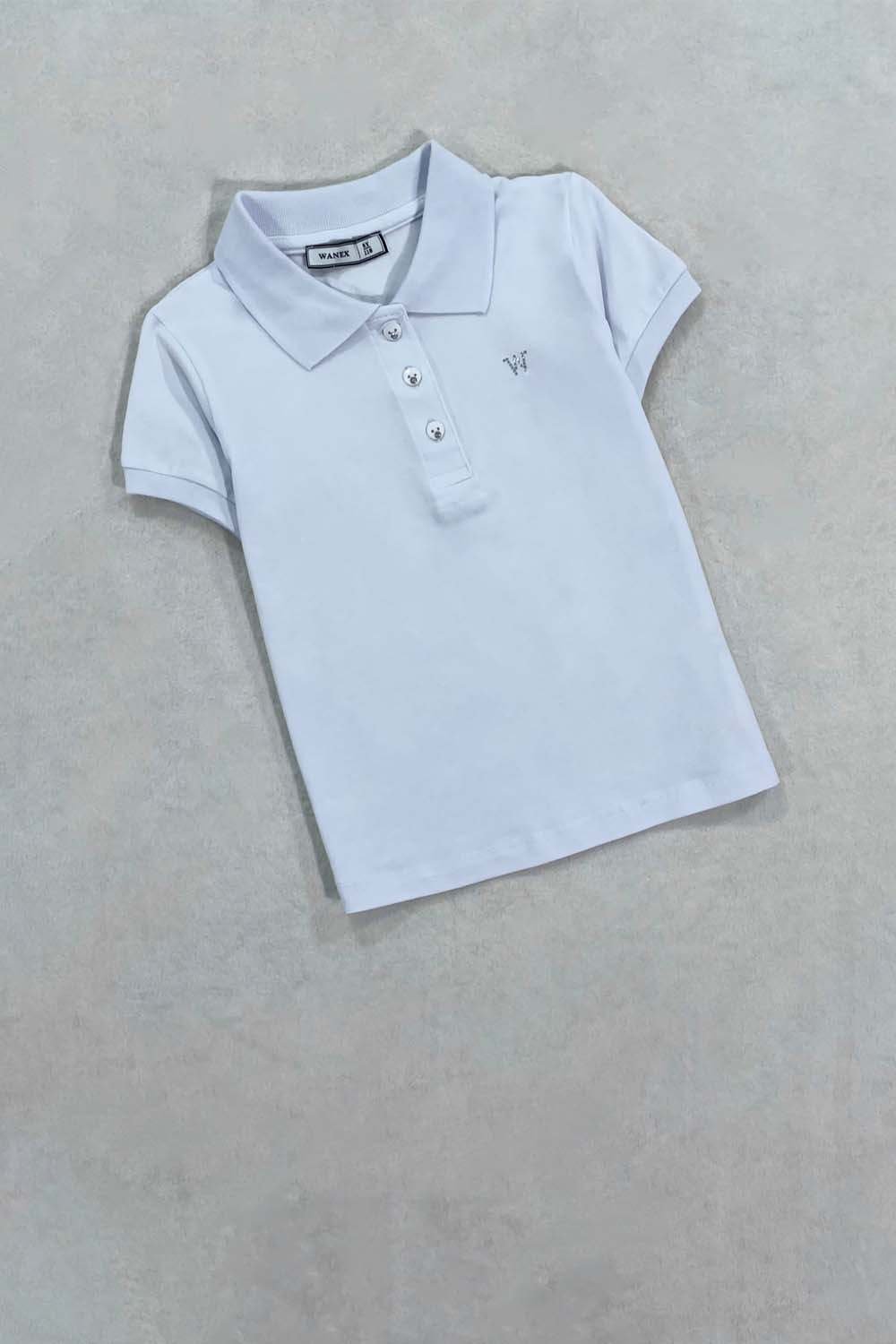 Поло для девочек к.р детская одежда оптом Томико