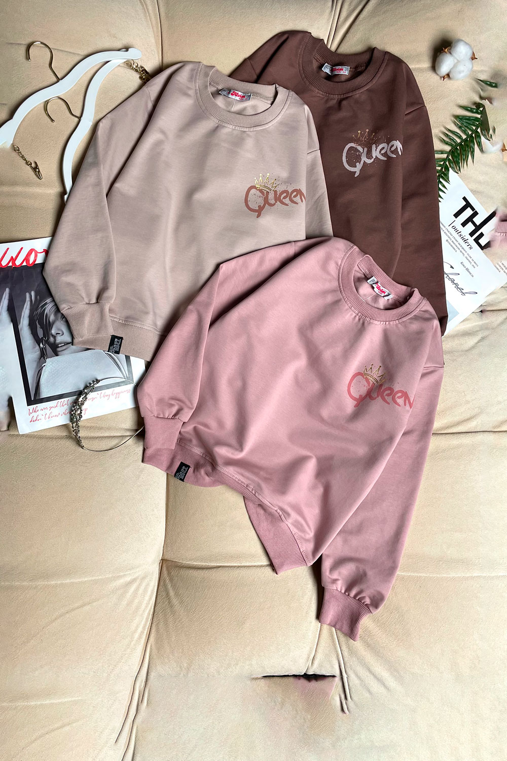 Свитшот для девочек детская одежда оптом Томико