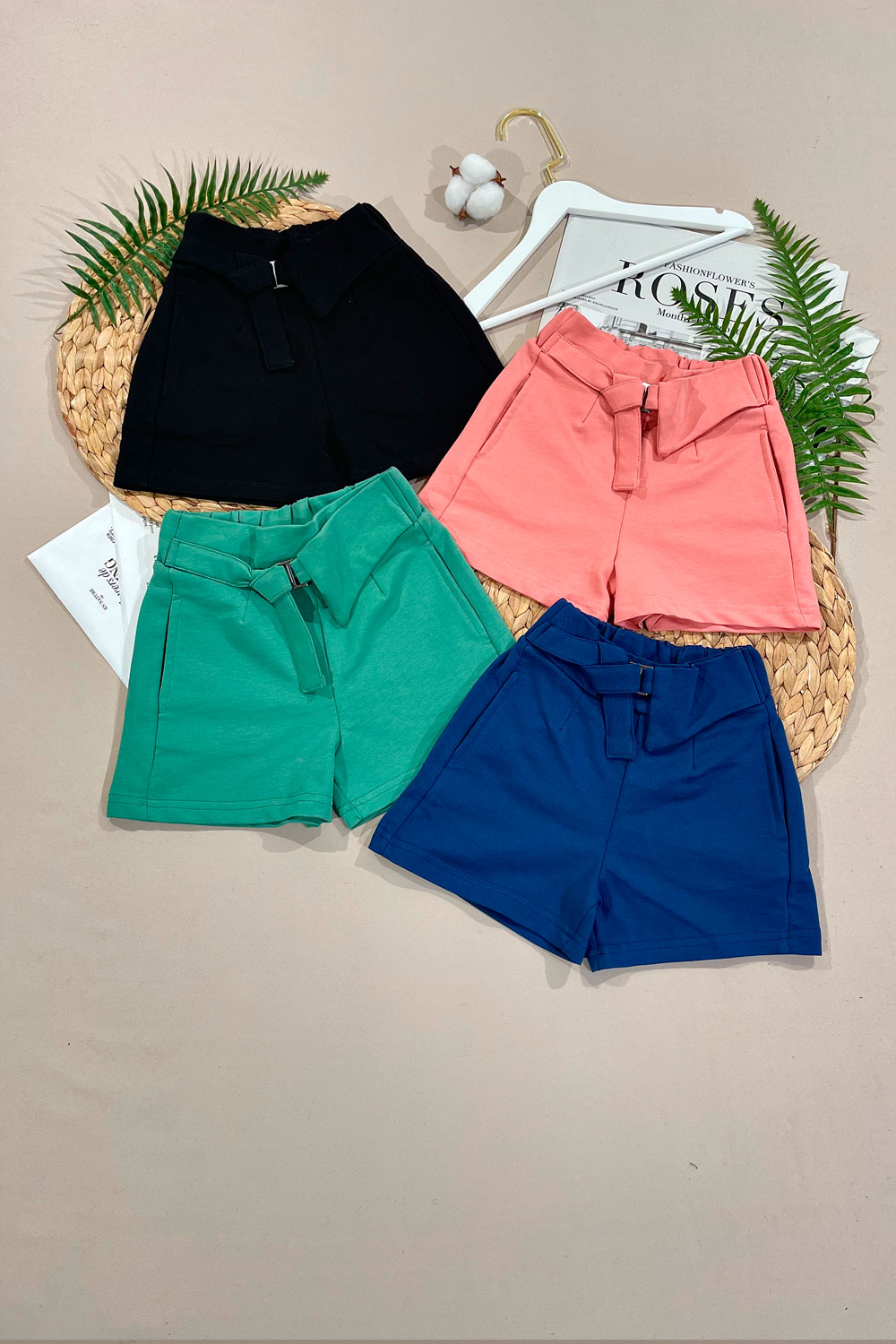 Шорты для девочек детская одежда оптом Томико