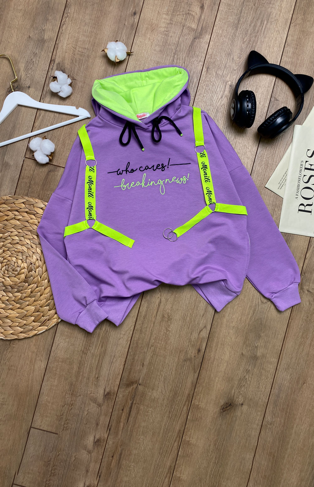 Худи для девочек детская одежда оптом Томико