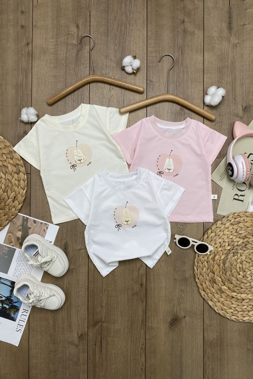 Футболка для девочек 2ОЧ детская одежда оптом Томико