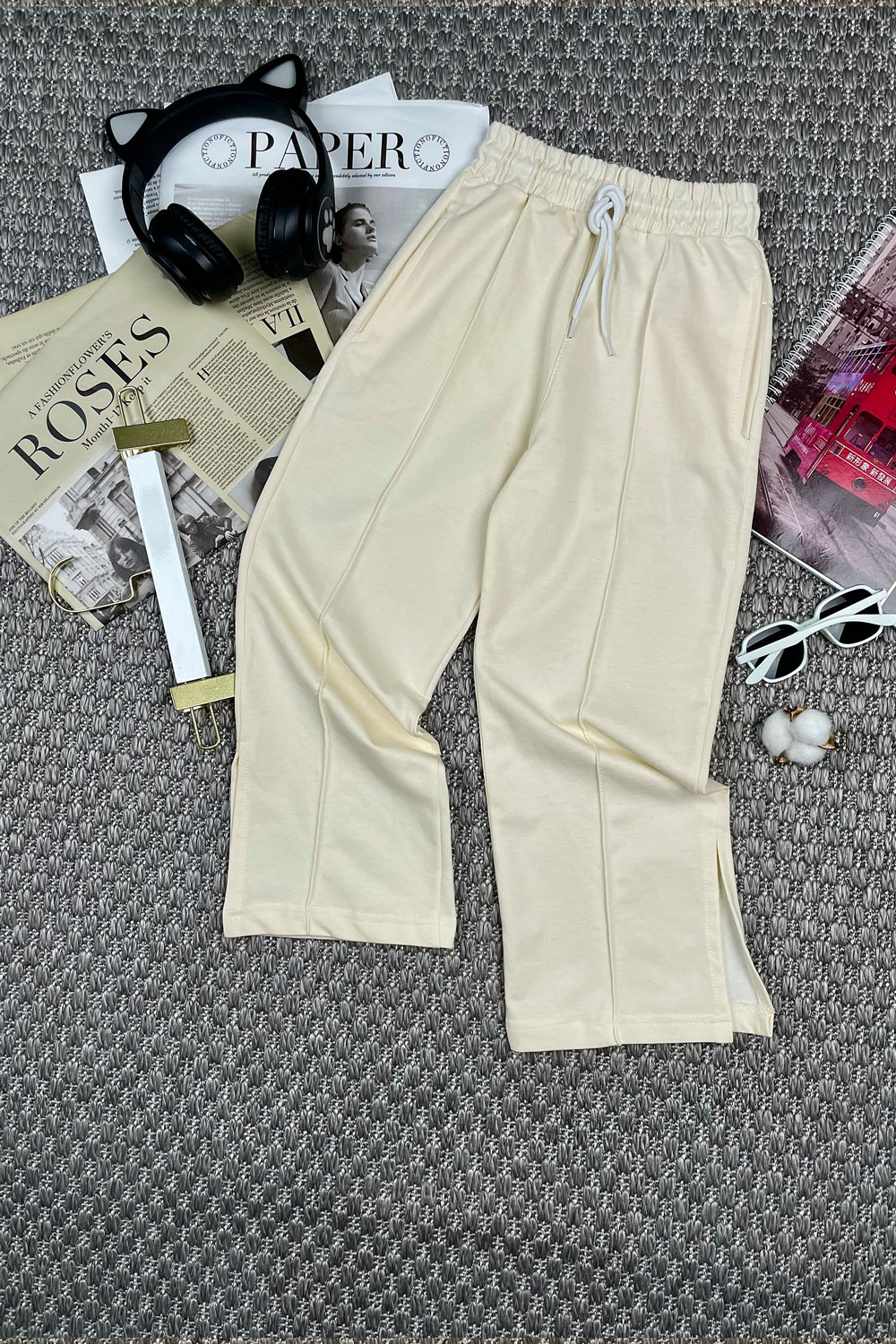 Брюки для девочек детская одежда оптом Томико