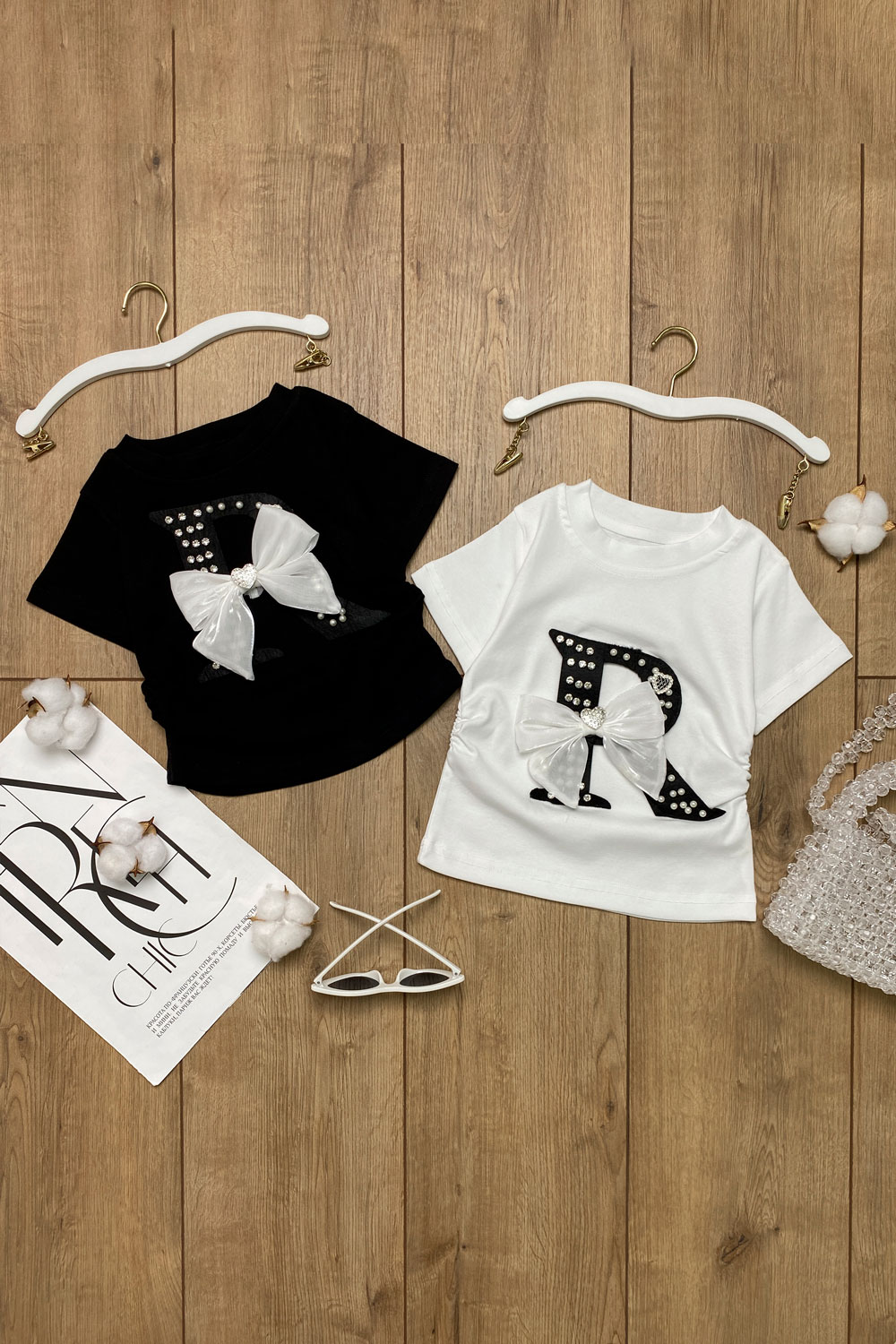 Футболка для девочек детская одежда оптом Томико