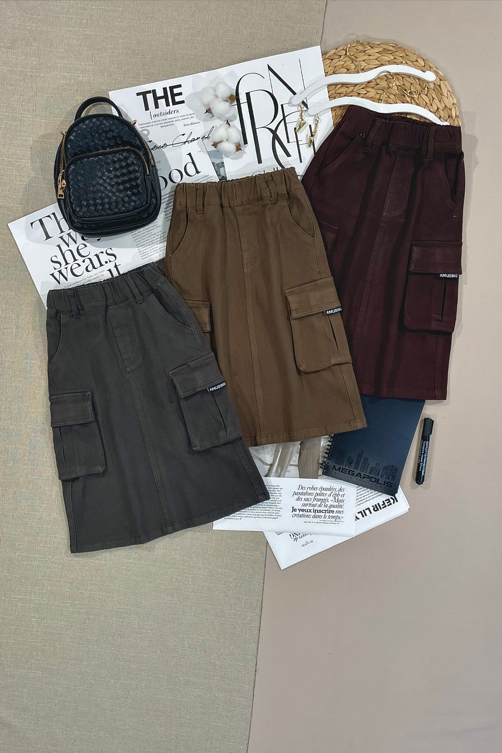 Юбка  детская одежда оптом Томико