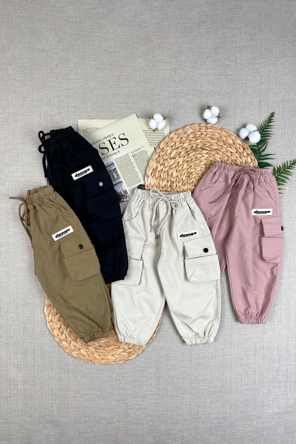 Брюки для девочек детская одежда оптом Томико