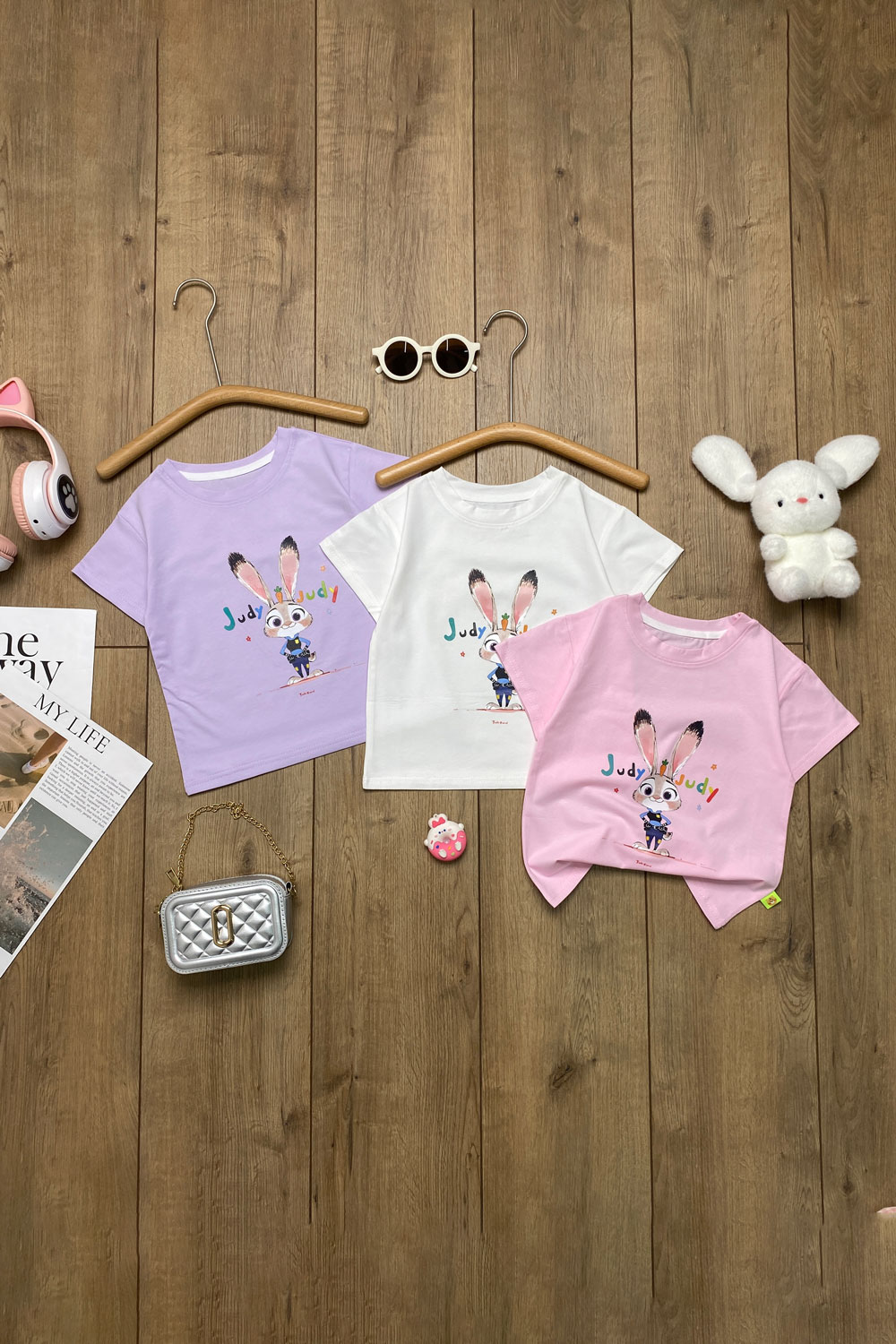 Футболка для девочек 1ОЧ детская одежда оптом Томико