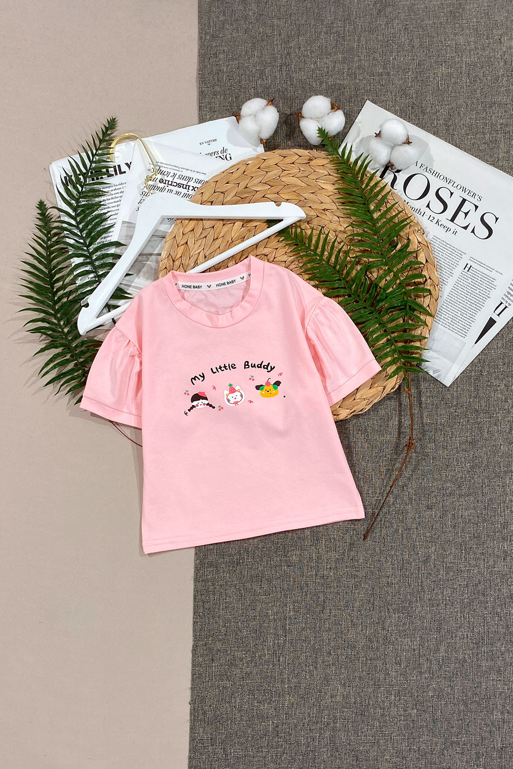 Футболка для девочек детская одежда оптом Томико