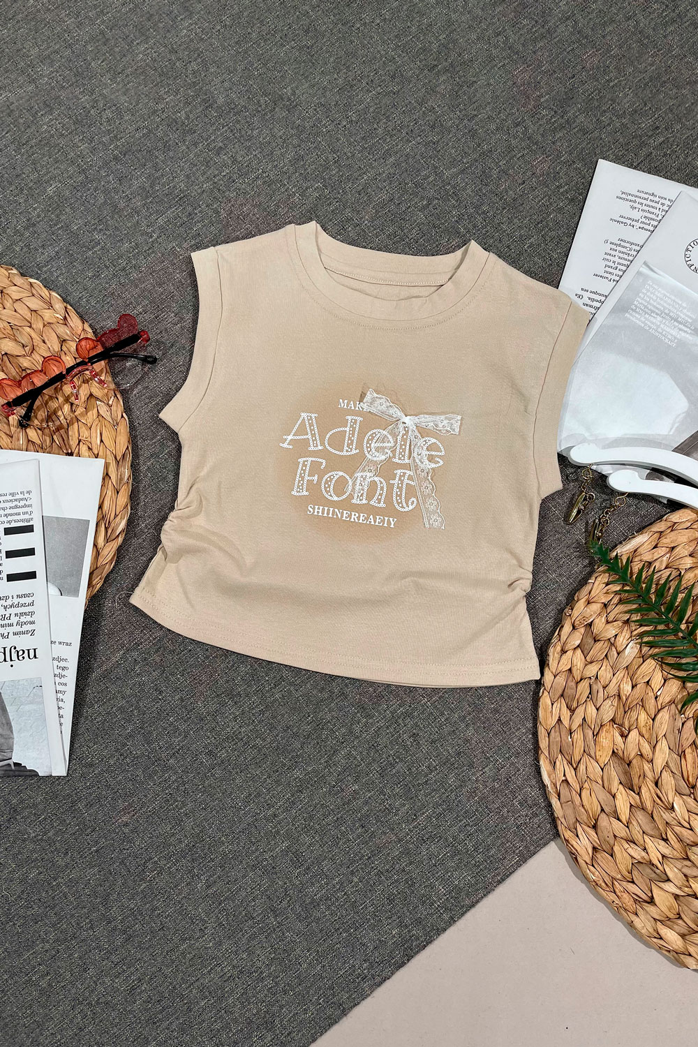 Майка для девочек детская одежда оптом Томико