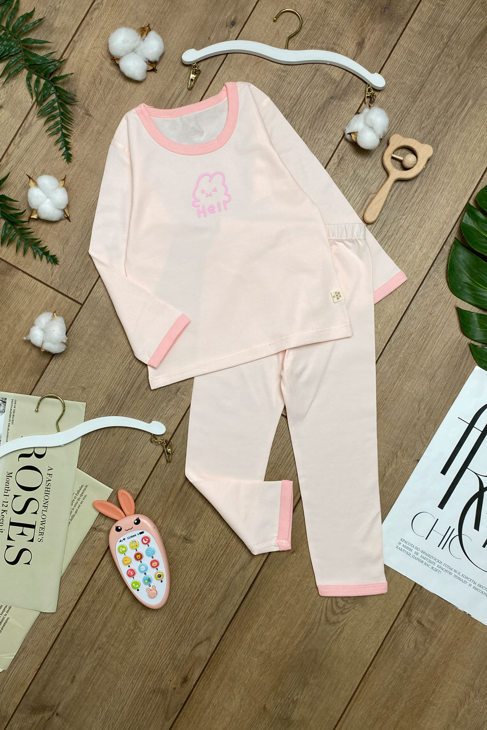 Пижама для девочек д.р. детская одежда оптом Томико