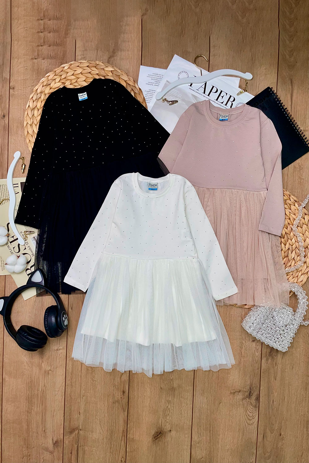 Платье  детская одежда оптом Томико