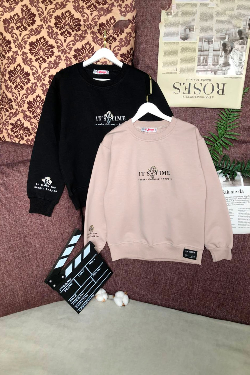 Свитшот для девочек детская одежда оптом Томико