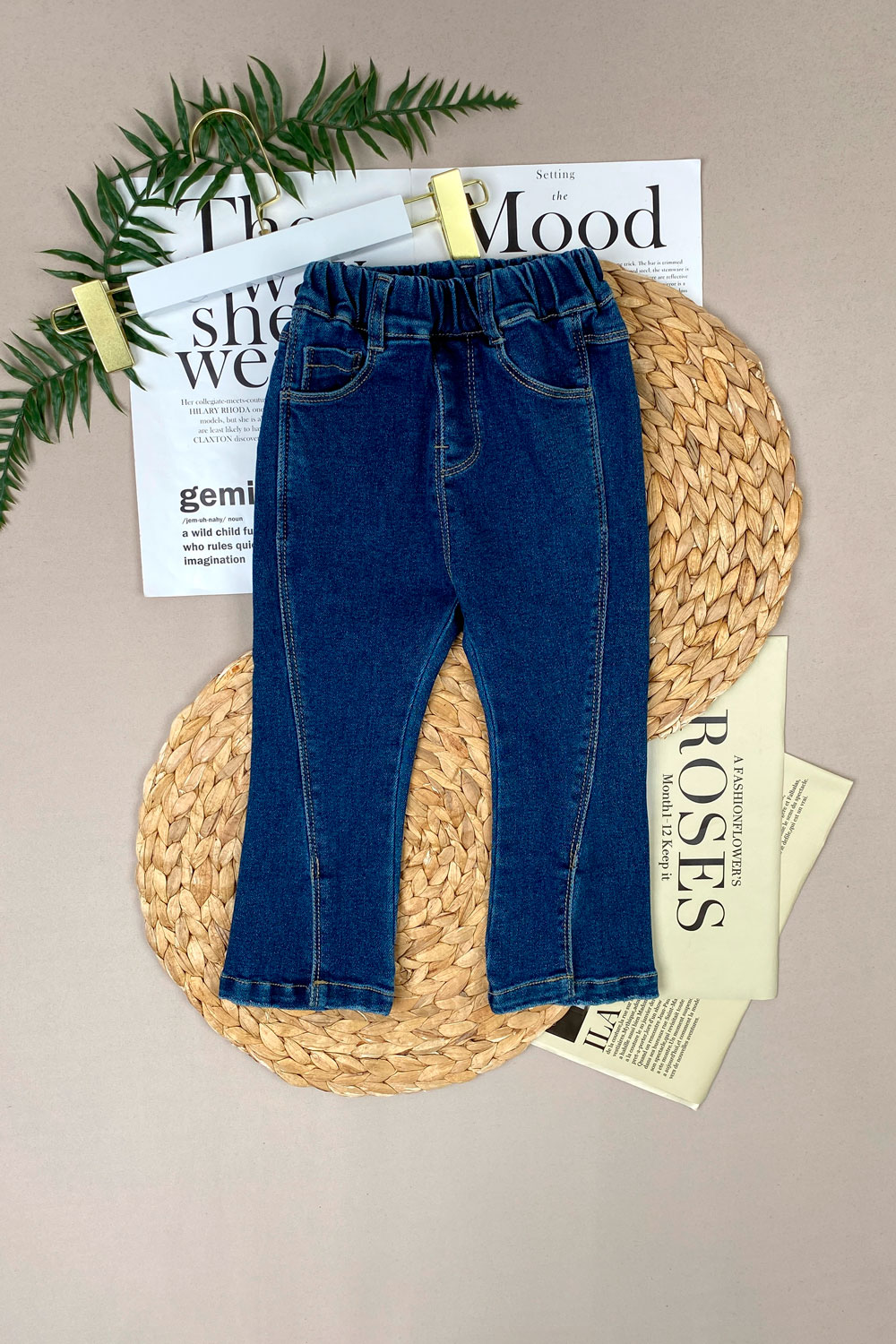 Джинсы для девочек детская одежда оптом Томико