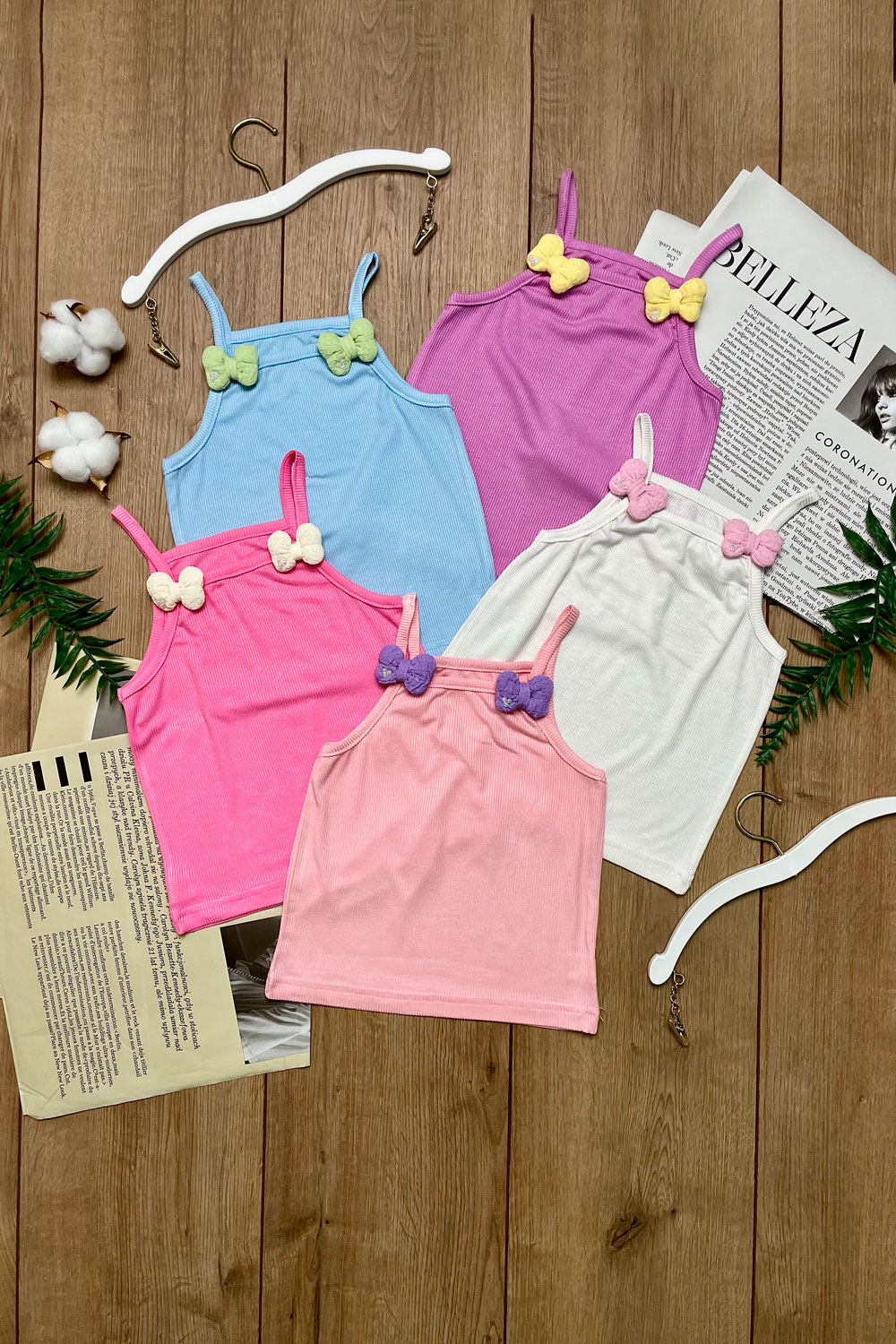 Майка для девочек детская одежда оптом Томико