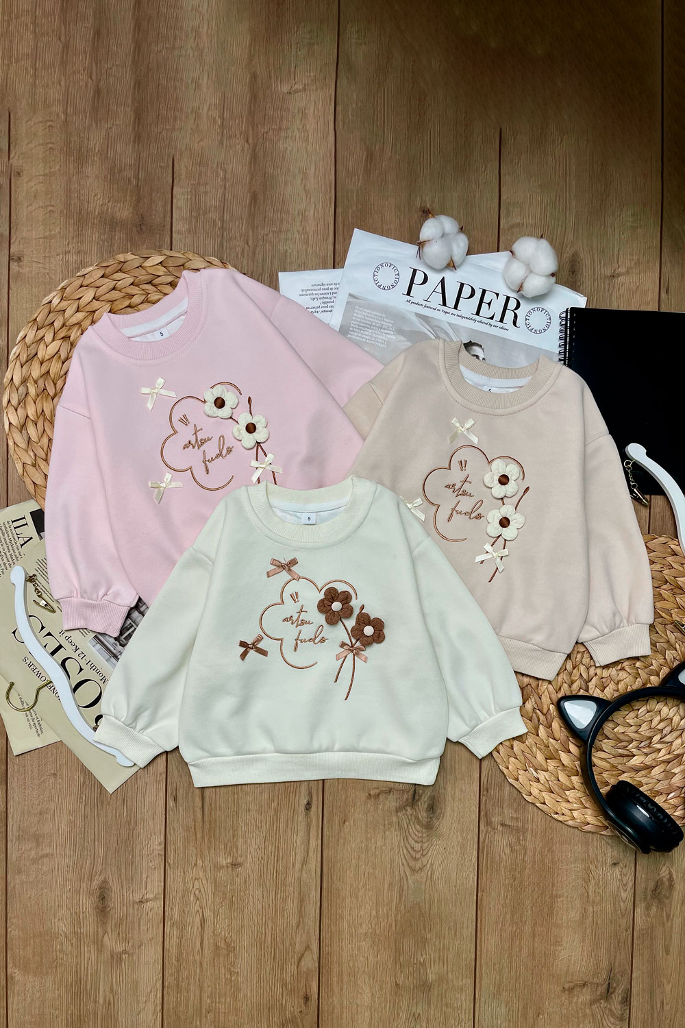 Свитшот для девочек детская одежда оптом Томико