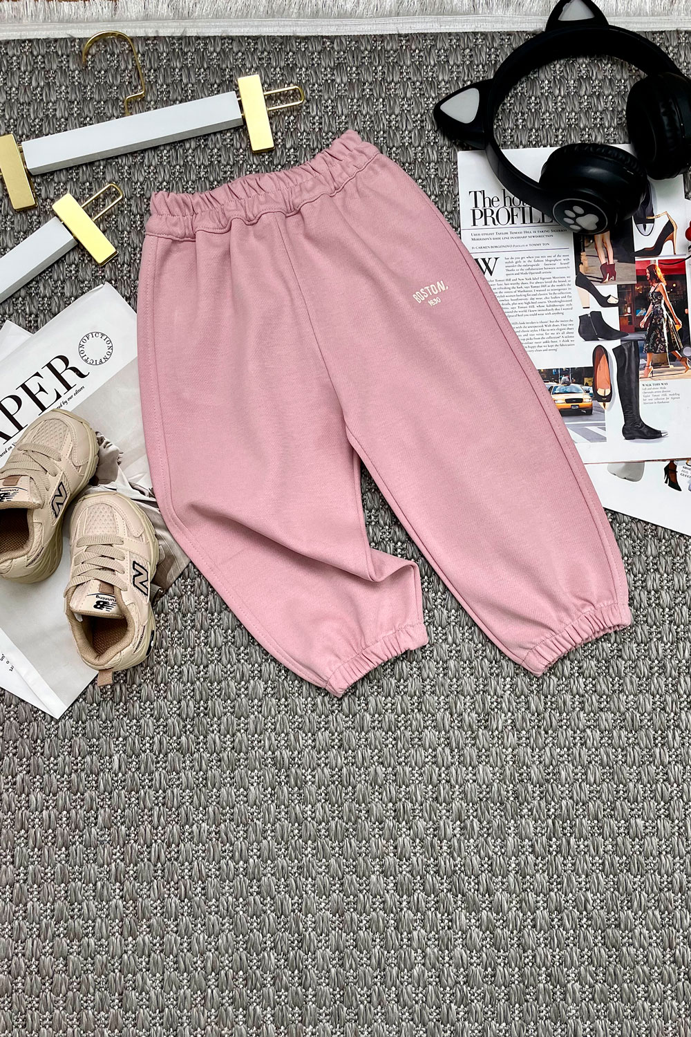 Брюки спортивные для девочек детская одежда оптом Томико