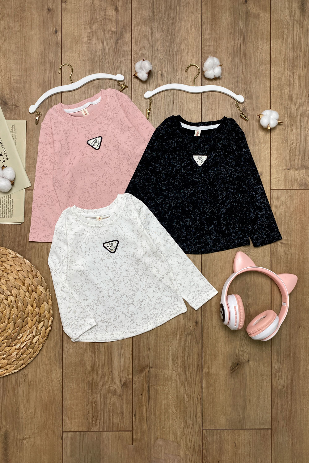 Логслив для девочек детская одежда оптом Томико